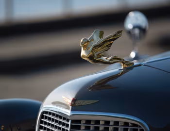 Mascota 1936 Cadillac V16 Series 90 Convertible Sedan by Fleetwood (5780)