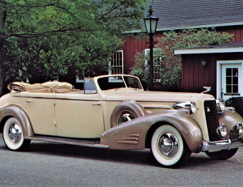 1937 Cadillac V16 Series 90 Imperial Convertible Sedan by Fleetwood (37-5780)