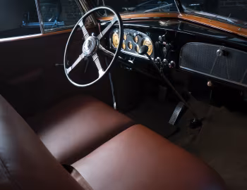 Interior 1936 Cadillac V16 Series 90 Convertible Sedan by Fleetwood (5780)