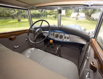 Interior 1930 Cadillac V16 452 All-Weather Phaeton by Fleetwood (4380)