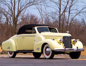 1938 Cadillac V16 Convertible Coupe by Fleetwood (38-9067)