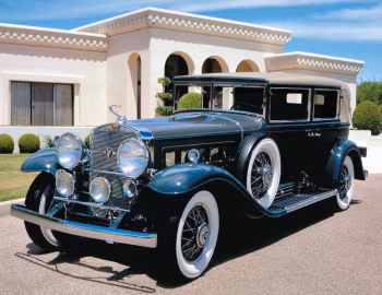1930 Cadillac V16 452-A "Madame X" Imperial Landaulet Sedan by Fleetwood (4108-C)