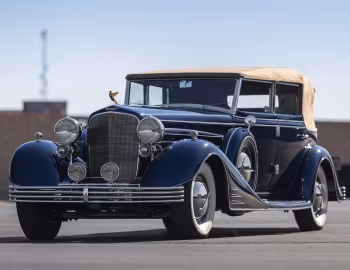 1933 Cadillac V16 452-C Convertible Phaeton by Fleetwood (5580)