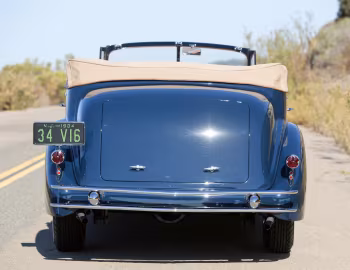 1934 Cadillac V16 452-D Convertible Sedan by Fleetwood (5780)