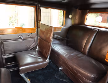Interior 1930 Cadillac V16 452 Armored Imperial Sedan by Fleetwood (4330)