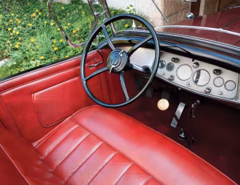 Panel frontal 1930 Cadillac V16 452 Roadster by Fleetwood (4302)