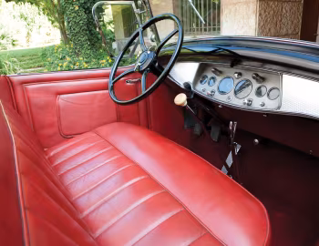Interior 1930 Cadillac V16 452 Roadster by Fleetwood (4302)