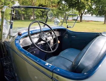Panel frontal 1930 Cadillac V16 452 Sport Phaeton by Fleetwood (4260)