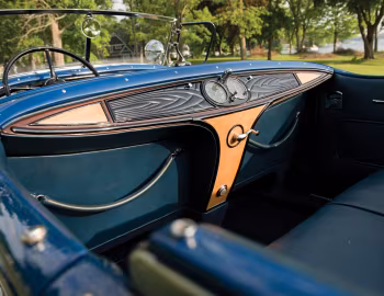 Interior 1930 Cadillac V16 452 Sport Phaeton by Fleetwood (4260)