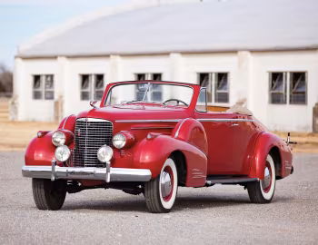 1938 Cadillac V16 Convertible Coupe by Fleetwood (38-9067)
