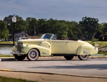 1938 Cadillac V16 Convertible Coupe by Fleetwood (38-9067)