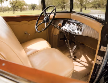 Interior 1930 Cadillac V16 452 Convertible Coupe by Fleetwood (4335)