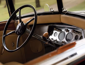 Interior 1930 Cadillac V16 452 Convertible Coupe by Fleetwood (4335)