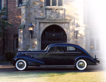 1936 Cadillac V16 Series 90 Aerodynamic Coupe by Fleetwood