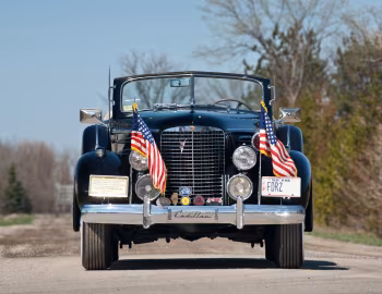1938 Cadillac V16 Series 90 Presidential Convertible Limousine (38-9006)