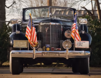1938 Cadillac V16 Series 90 Presidential Convertible Limousine (38-9006)