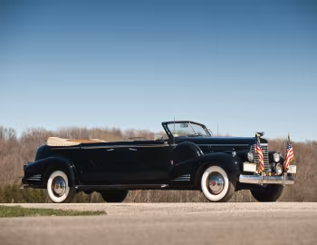 1938 Cadillac V16 Series 90 Presidential Convertible Limousine (38-9006)