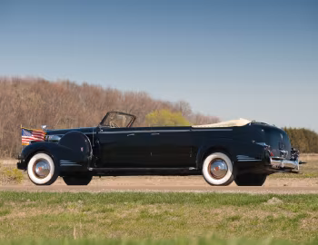 1938 Cadillac V16 Series 90 Presidential Convertible Limousine (38-9006)