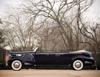 1938 Cadillac V16 Series 90 Presidential Convertible Limousine (38-9006)