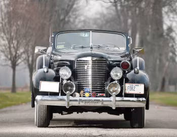 1938 Cadillac V16 Series 90 Presidential Convertible Limousine (38-9006)