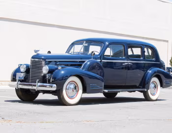 1938 Cadillac V16 Series 90 7-passenger Imperial Sedan by Fleetwood (38-9033)