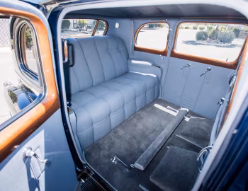 Interior 1938 Cadillac V16 Series 90 7-passenger Imperial Sedan by Fleetwood (38-9033)