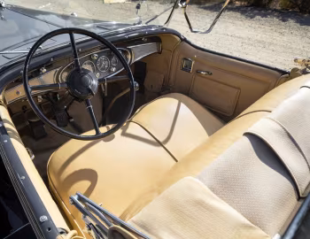 Interior 1931 Cadillac V8 355-A Roadster by Fleetwood (4502)