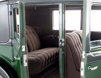 Interior 1928 Cadillac V8 341-A Town Sedan Armored