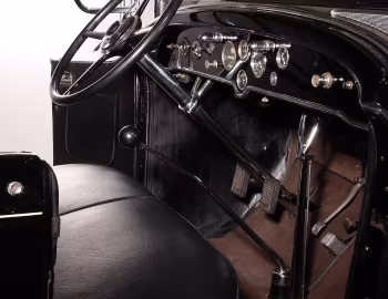Interior 1929 Cadillac V8 341-B Sport Phaeton by Fisher (1183-B)