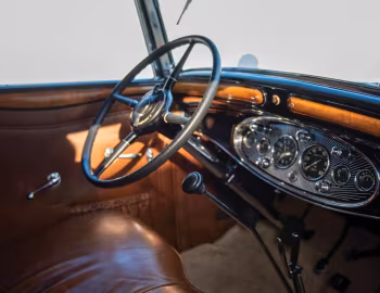 Interior 1931 Cadillac V8 355-A Convertible Coupe by Fleetwood (4535)