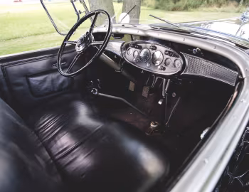 Interior 1931 Cadillac V8 355-A Roadster by Fleetwood (4502)
