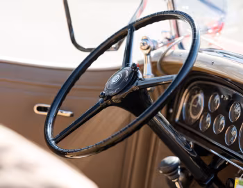 Interior 1932 Cadillac V8 355-B 2/4-passenger Roadster by Fisher (32-8-155)
