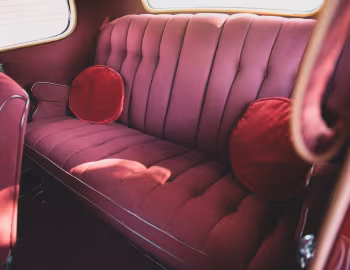 Interior 1932 Cadillac V8 355-B 5-passenger Coupe by Fisher (32-8-272)