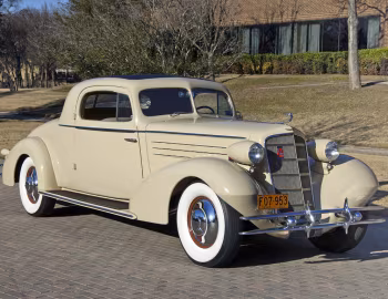 1934 Cadillac V8 355-D Stationary Coupe by Fleetwood (5788)