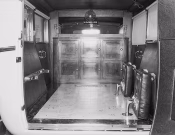Interior 1930 Cadillac V8 Ambulance by Copple Auto Works '1932