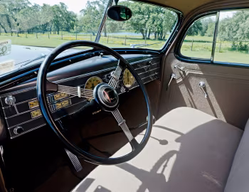 Panel frontal 1936 Cadillac V8 Series 70 Touring Sedan by Fleetwood (7019) '10.1935–36