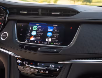 Interior 2020–pr. Cadillac XT5 Sport [North America] '2019–pr.