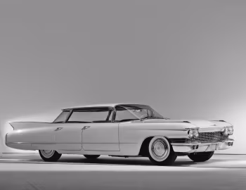 1960 Cadillac DeVille 4-window Sedan (6339B)