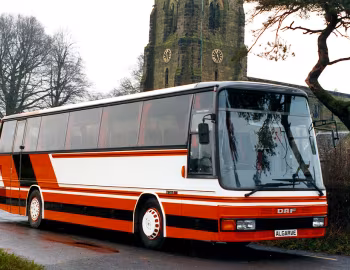 DAF SB 2300 DHS-585 Caetano Algarve [UK-spec] (C53F) '1989–????