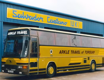 DAF SB 3000 DKV-601 Caetano Algarve [UK-spec] (C53F) '1989
