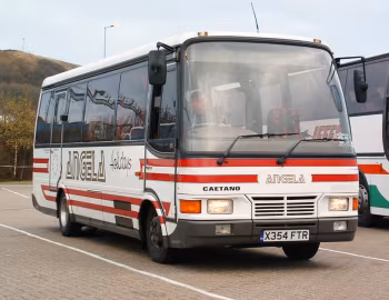 Toyota Coaster BB50R Caetano Optimo IV [UK-spec] (C24F) '08.1998–03.2000