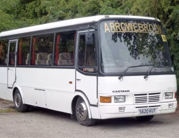 Toyota Coaster BB50R Caetano Optimo IV [UK-spec] (C21F) '02.1997–04.2000