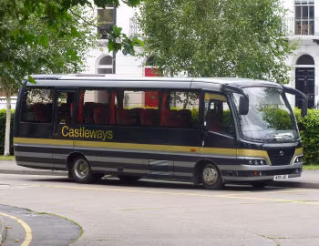 Toyota Coaster BB50R Caetano Optimo V [UK-spec] (C22F) '06.2000–09.2007