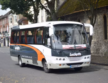 Toyota Coaster BB50R Caetano Optimo V [UK-spec] (C21F) '06.2000–04.2005
