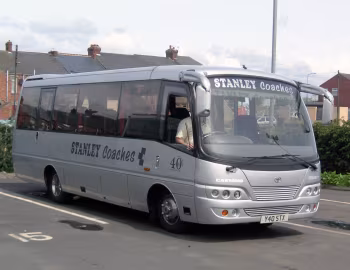 Toyota Coaster BB50R Caetano Optimo V [UK-spec] (C26F) '05.2000–11.2007