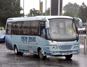 Toyota Coaster BB50R Caetano Optimo V [UK-spec] (C21F) '06.2000–04.2005