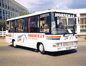 Toyota Coaster HB31R Caetano Optimo [UK-spec] (C21F) '10.1987–04.1991