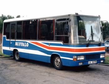 Toyota Coaster HB31R Caetano Optimo [UK-spec] (C21F) '10.1987–04.1991