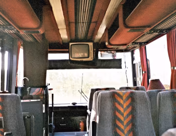Interior Toyota Coaster HB31R Caetano Optimo [UK-spec] (C16F) '10.1988