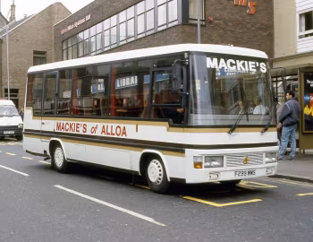 Toyota Coaster HB31R Caetano Optimo [UK-spec] (C18F) '09.1987–12.1990